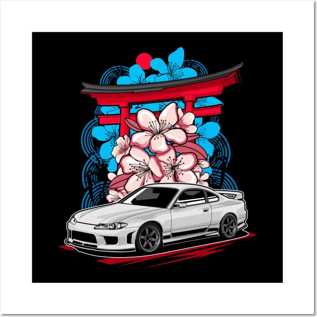 Nissan Silvia s15 Wall Art by JDMAPEX